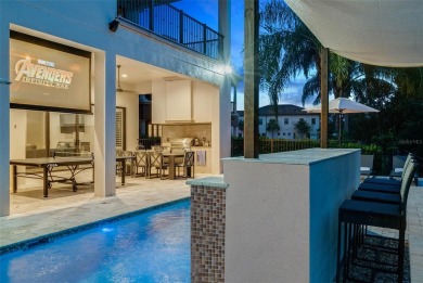 Completely refreshed contemporary style home with Spanish tile on Reunion Resort Golf Course in Florida - for sale on GolfHomes.com, golf home, golf lot