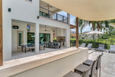 Completely refreshed contemporary style home with Spanish tile on Reunion Resort Golf Course in Florida - for sale on GolfHomes.com, golf home, golf lot