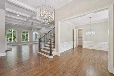 Set on one of the rarest golf-course placements in Governors on The Governors Towne Club in Georgia - for sale on GolfHomes.com, golf home, golf lot