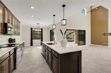 Discover refined luxury within the contemporary ambiance of this on Old Corkscrew Golf Club in Florida - for sale on GolfHomes.com, golf home, golf lot
