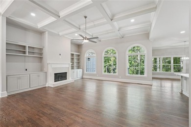 Set on one of the rarest golf-course placements in Governors on The Governors Towne Club in Georgia - for sale on GolfHomes.com, golf home, golf lot