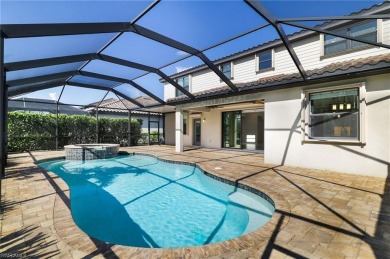 Discover refined luxury within the contemporary ambiance of this on Old Corkscrew Golf Club in Florida - for sale on GolfHomes.com, golf home, golf lot