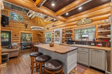 Adorable Log cabin with an incredible backyard and outdoor on McCall Municipal Golf Course in Idaho - for sale on GolfHomes.com, golf home, golf lot