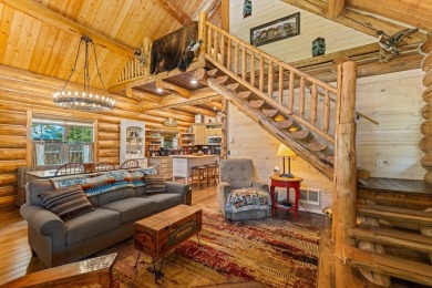 Adorable Log cabin with an incredible backyard and outdoor on McCall Municipal Golf Course in Idaho - for sale on GolfHomes.com, golf home, golf lot