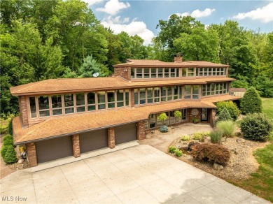 Wow, this is one stunning home that sits on 10 1/2 acres of on Loyal Oak Golf Course in Ohio - for sale on GolfHomes.com, golf home, golf lot