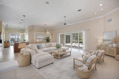 One or more photo(s) has been virtually staged. Tucked within on Boca Royale Golf and Country Club in Florida - for sale on GolfHomes.com, golf home, golf lot