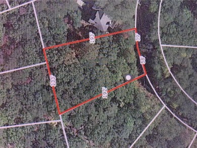 Build your dream home today on this .61 acre lot with private on The Highlands Course at Lake Arrowhead in Georgia - for sale on GolfHomes.com, golf home, golf lot