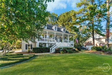 Stunning 4BR, 2.5BA Lowcountry home with sweeping porches on Southbridge Golf Club in Georgia - for sale on GolfHomes.com, golf home, golf lot