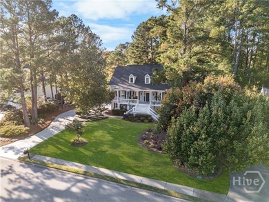 Stunning 4BR, 2.5BA Lowcountry home with sweeping porches on Southbridge Golf Club in Georgia - for sale on GolfHomes.com, golf home, golf lot