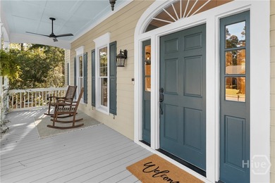 Stunning 4BR, 2.5BA Lowcountry home with sweeping porches on Southbridge Golf Club in Georgia - for sale on GolfHomes.com, golf home, golf lot