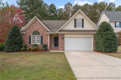 The best of both worlds! Family time downstairs & a bonus room on Anderson Creek Golf Club in North Carolina - for sale on GolfHomes.com, golf home, golf lot