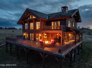 TIMELESS TIMBER-FRAMED CUSTOM HOME IN THE PRESTIGEOUS BLACK ROCK on The Golf Club at Black Rock in Idaho - for sale on GolfHomes.com, golf home, golf lot