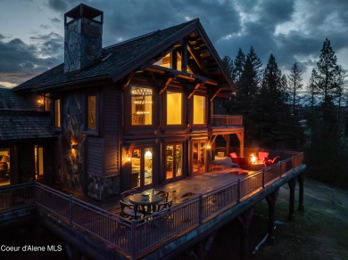 TIMELESS TIMBER-FRAMED CUSTOM HOME IN THE PRESTIGEOUS BLACK ROCK on The Golf Club at Black Rock in Idaho - for sale on GolfHomes.com, golf home, golf lot