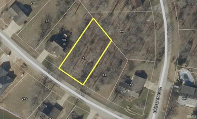 Perfect for building your custom home, now available in the on Christmas Lake Golf Course in Indiana - for sale on GolfHomes.com, golf home, golf lot