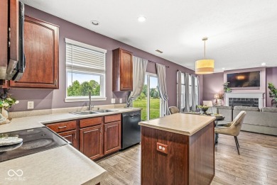 Wake up to stunning views every day in this beautiful 4-bedroom on Plum Creek Golf Club in Indiana - for sale on GolfHomes.com, golf home, golf lot