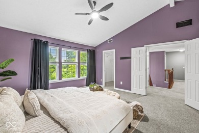 Wake up to stunning views every day in this beautiful 4-bedroom on Plum Creek Golf Club in Indiana - for sale on GolfHomes.com, golf home, golf lot