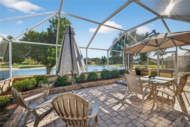 Enjoy beautiful southern exposure with expansive lake and golf on Herons Glen Golf and Country Club in Florida - for sale on GolfHomes.com, golf home, golf lot