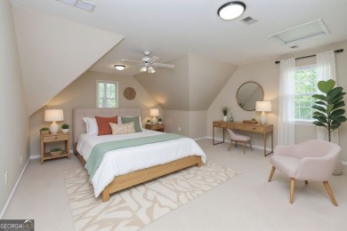 Step into your future in the beautiful Tamerlane neighborhood on Braelinn Golf Club in Georgia - for sale on GolfHomes.com, golf home, golf lot