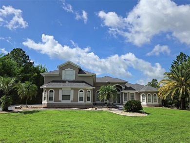 Your dream oasis awaits in this 5BR/3.5BA custom home with on Wedgefield Golf Club in Florida - for sale on GolfHomes.com, golf home, golf lot