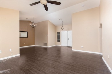 CHECKOUT THIS LARGE BACKYARD WITH ENCLOSED PATIO and WELCOMING on Highland Falls Golf Club in Nevada - for sale on GolfHomes.com, golf home, golf lot