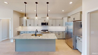 New construction by Majestic Custom Homes of Lafayette on Tippecanoe Country Club in Indiana - for sale on GolfHomes.com, golf home, golf lot