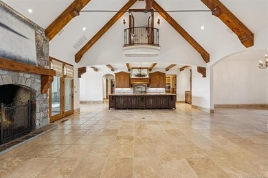 FALL IN LOVE WITH this EXQUISITE exceptionally built estate in on Indian Springs Country Club in Oklahoma - for sale on GolfHomes.com, golf home, golf lot