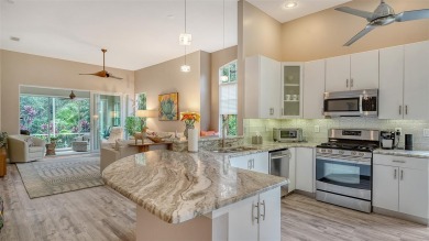 This move-in ready, updated, and impeccably maintained 2-bedroom on University Park Country Club in Florida - for sale on GolfHomes.com, golf home, golf lot