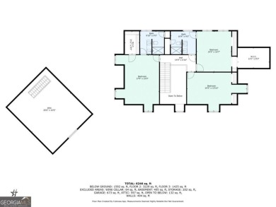 IT'S THE ADDRESS!!!!!!! Located on one of the most prestigious on Atlanta Country Club in Georgia - for sale on GolfHomes.com, golf home, golf lot
