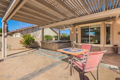 Situated on a fully enclosed corner lot, this beautifully on Poston Butte Golf Club in Arizona - for sale on GolfHomes.com, golf home, golf lot