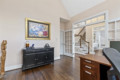 Experience the pinnacle of golf club living in this custom-built on Prestonwood Country Club  in North Carolina - for sale on GolfHomes.com, golf home, golf lot