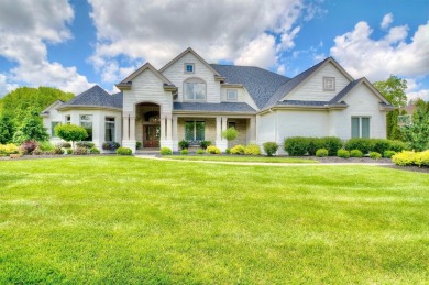 Experience luxury living in this custom-built Daniels home on The Heritage Club in Ohio - for sale on GolfHomes.com, golf home, golf lot
