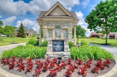 Experience luxury living in this custom-built Daniels home on The Heritage Club in Ohio - for sale on GolfHomes.com, golf home, golf lot