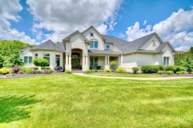 Experience luxury living in this custom-built Daniels home on The Heritage Club in Ohio - for sale on GolfHomes.com, golf home, golf lot