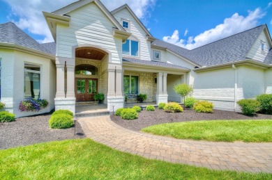 Experience luxury living in this custom-built Daniels home on The Heritage Club in Ohio - for sale on GolfHomes.com, golf home, golf lot