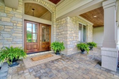 Experience luxury living in this custom-built Daniels home on The Heritage Club in Ohio - for sale on GolfHomes.com, golf home, golf lot