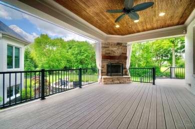 Experience luxury living in this custom-built Daniels home on The Heritage Club in Ohio - for sale on GolfHomes.com, golf home, golf lot