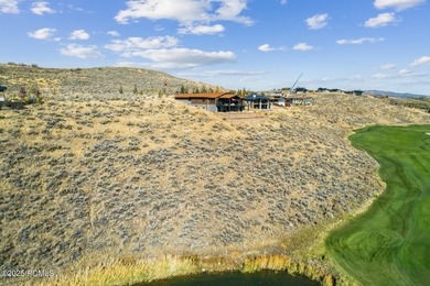 An exceptional homesite overlooking the lake and first hole of on Promontory Nicklaus Painted Valley Golf Course in Utah - for sale on GolfHomes.com, golf home, golf lot