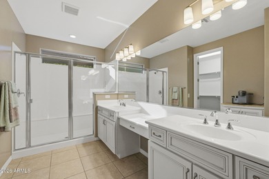 3 CAR GARAGE? YES PLEASE! Step into a home that feels like a on Encanterra Country Club in Arizona - for sale on GolfHomes.com, golf home, golf lot