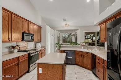 Beautiful single story home in the desirable gated community of on Las Sendas Golf Club in Arizona - for sale on GolfHomes.com, golf home, golf lot