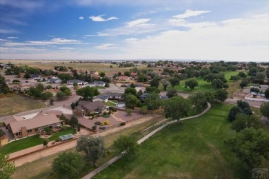 Golf course views of the 11th hole tee box to the south on Desert Hawk At Pueblo West in Colorado - for sale on GolfHomes.com, golf home, golf lot