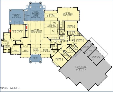 This luxury custom home will be built on TWO lots in Forest on Forest Creek Golf Club  in North Carolina - for sale on GolfHomes.com, golf home, golf lot