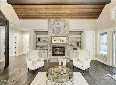 This luxury custom home will be built on TWO lots in Forest on Forest Creek Golf Club  in North Carolina - for sale on GolfHomes.com, golf home, golf lot