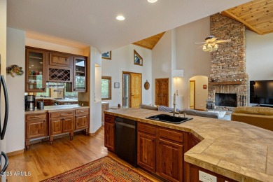 Welcome to your dream  mountain retreat! This stunning cabin on Torreon Golf Club in Arizona - for sale on GolfHomes.com, golf home, golf lot