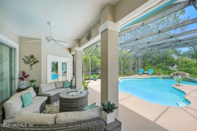 Immaculate 5 bedroom / 3 1/2 bathroom pool home on a private on Jacksonville Golf and Country Club in Florida - for sale on GolfHomes.com, golf home, golf lot