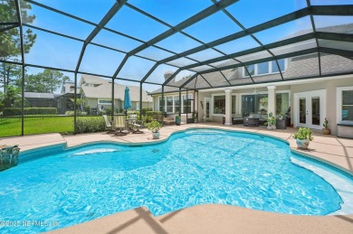 Immaculate 5 bedroom / 3 1/2 bathroom pool home on a private on Jacksonville Golf and Country Club in Florida - for sale on GolfHomes.com, golf home, golf lot