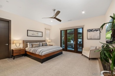 This 2020 built five en-suite bedroom contemporary home sits on The Santaluz Club in California - for sale on GolfHomes.com, golf home, golf lot