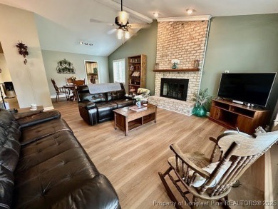 Charming Nantucket-style 3BR/2BA home in the gated lake & golf on Carolina Lakes Country Club in North Carolina - for sale on GolfHomes.com, golf home, golf lot
