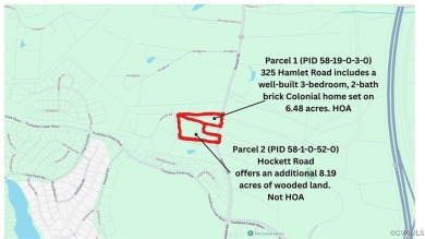 14.67 Acres in Prime Manakin Sabot Location - Home, Land on Kinloch Golf Club in Virginia - for sale on GolfHomes.com, golf home, golf lot