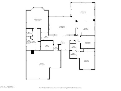 Popular Sedona split floor plan home offering 2 Bedrooms, 2 on Corte Bella Golf Club in Arizona - for sale on GolfHomes.com, golf home, golf lot