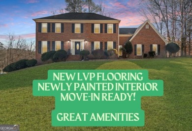 Updated: New Flooring, Newly Painted & Move-In Ready 3-Sides on Brookstone Golf and Country Club in Georgia - for sale on GolfHomes.com, golf home, golf lot